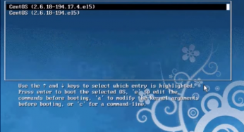 Centos açılışta fsck iptal etmek