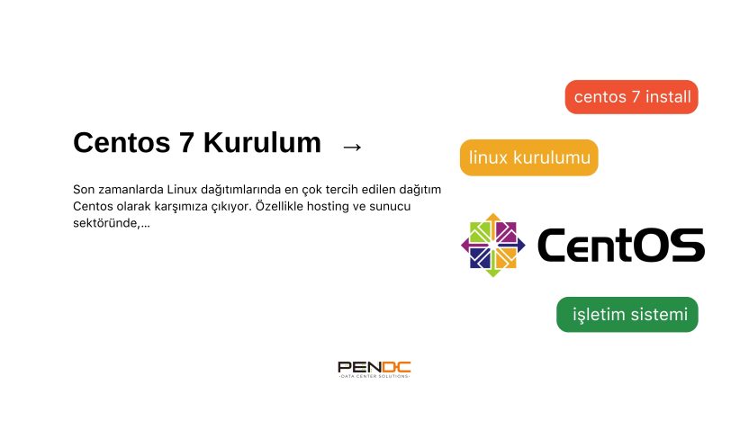Centos 7 Kurulum Rehberi | PenDC Blog Sayfası