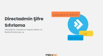 Directadmin Şifre Sıfırlama